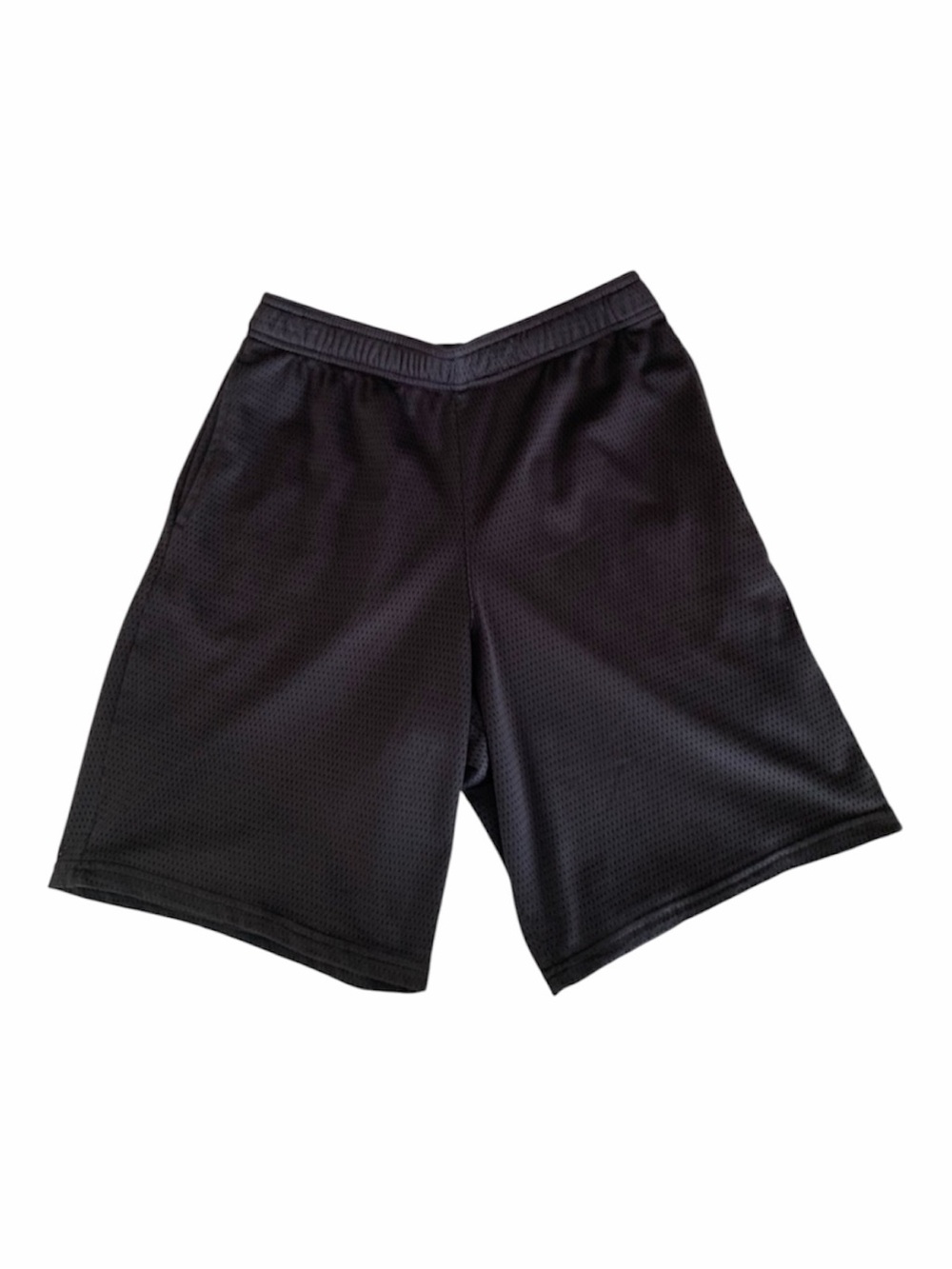 C9 by Champion Boys Mesh Basketball Shorts L 12 14 Dark Gray Pockets Athletic